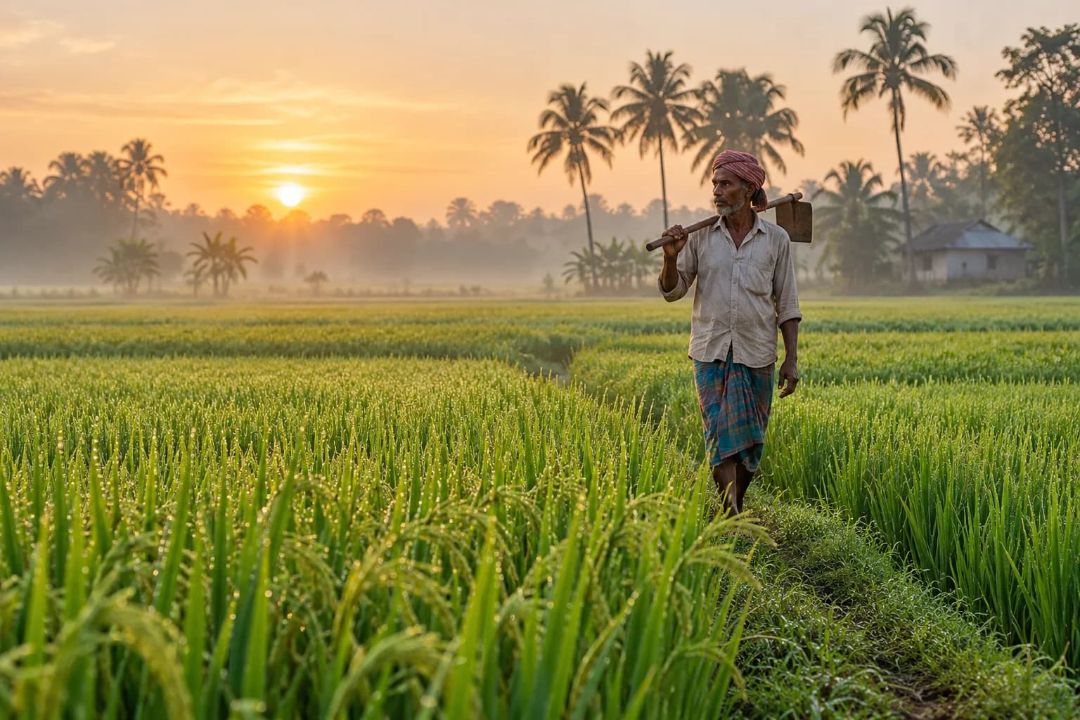 Agricultural fields representing Bangladesh's agribusiness potential